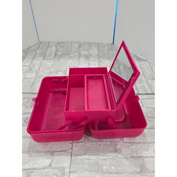 On-The-Go Girl Shooting Star Cosmetic Organizer‎ Makeup Accessory Case NWT - Picture 8 of 12